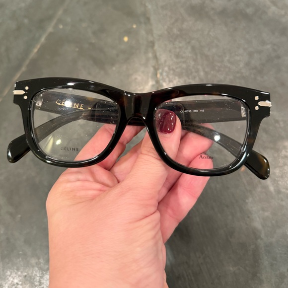 NWT Celine Eyeglasses CL41335 - Dark Havana - Picture 3 of 7